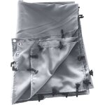 Toile pour pergola murale 3  25m nice grise