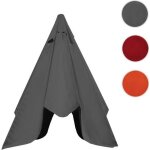 Toile de rechange pour parasol florida toile de parasol de rechange � 35m polyester 6kg ~ anthracite