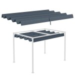 Toile de rechange pergola rtractable uras grise