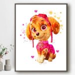 Poster toile - pat patrouille - 30x40cm - décoration murale enfant - qualité premium - cadeau idéal Poster toile - pat patrouille - 30x40cm - décoration murale enfant - qualité premium - cadeau idéal