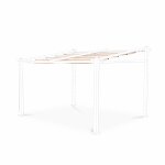 Toile de toit beige pour tonnelle 3x4m murum - toile de rechange pergola. toile de remplacement