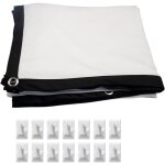 Toile videoprojecteur pliable portable de 150 pouces hd � 150 pouces ecran de projection pour la r�union ...