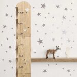 Toise murale enfant - rgle  mesurer en bois - enfant