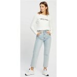 Tommy hilfiger sweat femme script crew blanc m
