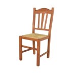 Tommychairs - chaise cuisine silvana robuste structure en bois de h�tre peindr� en couleur cerisier et ...