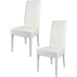 Tommychairs - set 2 chaises cuisine luisa robuste structure en bois de hêtre assise et dossier en cuir ... Tommychairs - set 2 chaises cuisine luisa robuste structure en bois de hêtre assise et dossier en cuir ...