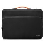 Housse de protection - tomtoc - macbook pro 16 a2141 - compatible dell xps 15 - noir - synthtique