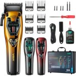 Tondeuse � cheveux professionnelle - zokko - sans fil - 11000 tr / min - levier r�glable 08 � 2 mm - ...