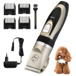 Tondeuse chien chat toilettage animal silencieux rechargeable sans fil dtachablepour chien / chat