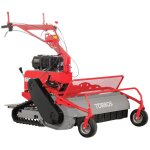 Tondeuse d�broussailleuse � fl�aux sur chenilles autotract�e essence 860 mm 15 cv torros kpm860r