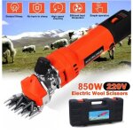 Tondeuse �lectrique 850 w 6 vitesses r�glables jusqu� 2800 tr / min ciseaux professionnels pour moutons ...