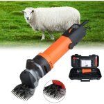 Tondeuse �lectrique pour moutons - pzcc - 1200 w - 6 vitesses r�glables - ciseaux � laine - acier inoxydable ...