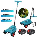 Tondeuse � gazon �lectrique sans brosse 10 pouces 48000 tr / min tondeuse � gazon sans fil coupe - paes ...