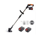 Tondeuse � gazon �lectrique sans fil pliable et r�glable - antcool - adapt�e � la batterie makita 24v ...