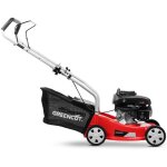 Tondeuse � gazon essence ? greencut glm660x - 5cv - moteur 4t - largeur coupe 39cm - hauteur 25 - 65mm[recondi ...