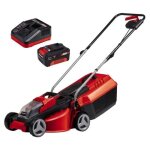 Einhell tondeuse  gazon sans fil ge - cm 18 / 30 li kit pxc (18v 150 m) livr avec batterie 30 ah et ...