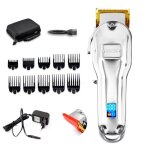 Becker - tmax - tondeuse cheveux et barbe sans fil - lame titane 46mm - 10 sabots - batterie 2500mah ...