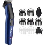 Tondeuse multi - usages - babyliss - 7255pe - 10 en 1 - blue edition - guide de coupe ajustable barbe ...