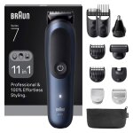 Tondeuse multifonction - braun - series 7 aio7540 - 11 en 1 �tanche barbe cheveux corps pr�cision