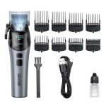 Tondeuse - becker shaves et trims - x strim grey - sans fil - autonomie 5h - led intgre