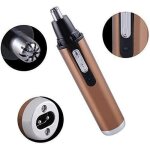 Tondeuse professionnelle pour nez et oreille - sans fil - faible bruit