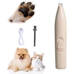 Tondeuse rechargeable pour animaux - marque - chien - faible bruit - lumire led - lame amovible