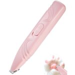 Tondeuse sans fil pour animaux tondeuse silencieuse pour les pattes les yeux et les oreilles rasoir doux ...