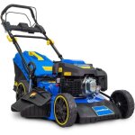 Tondeuse thermique autotract�e 7. 5cv d�marrage �lectrique moteur 4t ohv 224 cm� surfaces 2000m� goodyear ...