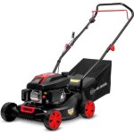 Tondeuse thermique pousse 79. 8cc avec carter en plastique - elem garden technic