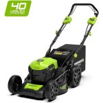 Tondeuse tractée - greenworks - gd40lm46sp - 40v - 46cm - poussée Tondeuse tractée - greenworks - gd40lm46sp - 40v - 46cm - poussée