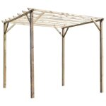 Tonnelle en bois 247 x 300 x 300 cm ancolie - cerland Tonnelle en bois 247 x 300 x 300 cm ancolie - cerland