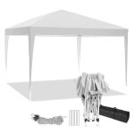 Tonnelle de jardin pliante 3x3m tente de rception tanche et protection uv chapiteau / pavillon 3 hauteur ...