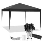 Tonnelle de jardin pliante 3x3m tente de rception tanche et protection uv chapiteau / pavillon 3 hauteur ...
