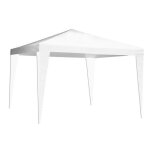 Tonnelle - oasis - 300 x 300 cm - blanc - métal - pliant - carré Tonnelle - oasis - 300 x 300 cm - blanc - métal - pliant - carré