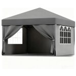 Tonnelle pliante 3x3m tonnelle de jardin exterieur barnum pliant professionnel avec rideauxtente pliante ...