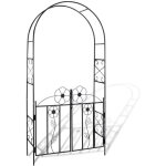 Tonnelles vidaxl arche de jardin arceau � rosiers support de plantes grimpantes pergola 20474