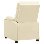Top 2026 chaise inclinable - fauteuil tv - 1 place - cr�me similicuir - 78. 5x93x96. 5 cm ff3635