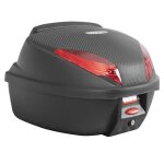 Top case 35l - marque - noir - carbone - d�montable avec cl�s