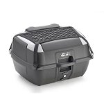 Top case monolock - givi - 45 litres - noir - platine universelle - quatre saisons