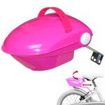 Top case vlo enfant - universel - rose - porte poupe - doudou inclus - homologu ce