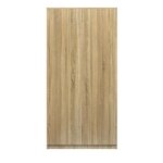 Top e shop topeshop sd - 90 son kpl placard et armoire de chambre  coucher 7 tagres 2 portes(s) chne ...