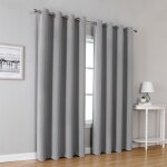Rideaux isolants thermiques - top vente - gris - 140x240cm - occultants - design contemporain Rideaux isolants thermiques - top vente - gris - 140x240cm - occultants - design contemporain