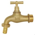 Robinet darrosage � potence laiton garis - arriv�e � 3 / 4 - sortie � 3 / 4 - t�te � 3 / 4