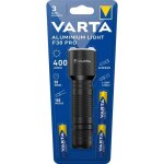 Torche - varta - aluminium light f30 pro - 400lm - led hautes performances - 3 modes d'clairage - clip ...