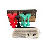Tossit jeu flchette ventouse, ptanque intrieur extrieur pour sol et mur, silicone puissant et durable, ...