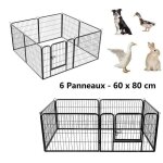 Totu® parc pliable de 6 panneaux enclos ajustable de carre / rectangulaire barrières extérieur / intérieur ... Totu® parc pliable de 6 panneaux enclos ajustable de carre / rectangulaire barrières extérieur / intérieur ...