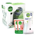 Distributeur de savon - dettol - no - touch - 2 recharges de 250ml - sans contact - facile à utiliser ... Distributeur de savon - dettol - no - touch - 2 recharges de 250ml - sans contact - facile à utiliser ...