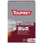 Toupret enduit de rparation en poudre - extrieur - 1, 5 kg - gris