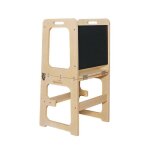 Tour dapprentissage montessori robincool evolutive ii natural 43x40x86cm barre de sécurité tableau convertible ... Tour dapprentissage montessori robincool evolutive ii natural 43x40x86cm barre de sécurité tableau convertible ...