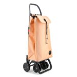 Tour imax mf - chariot de course rolser pliable 4 roues - saumon